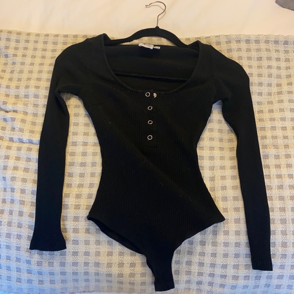 Princess Polly bodysuit black